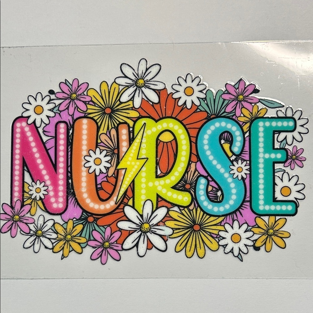 Nurse Cup Decal D12